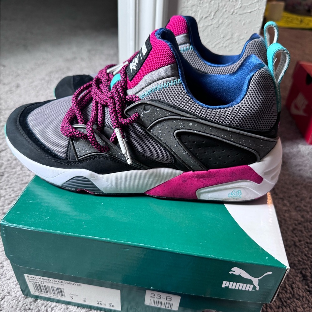 Puma blaze of glory crossover collab sz 8 men’s - Picture 6 of 10